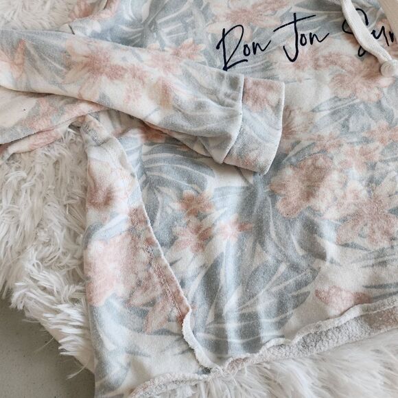 Ron Jon Tropical Leaf Crop Hoodie - Picture 12 of 13